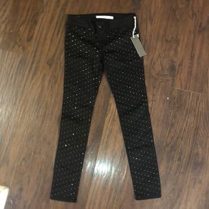 Joe’s Jeans Girls Black Rhinestone Jeans NWT Sz 8